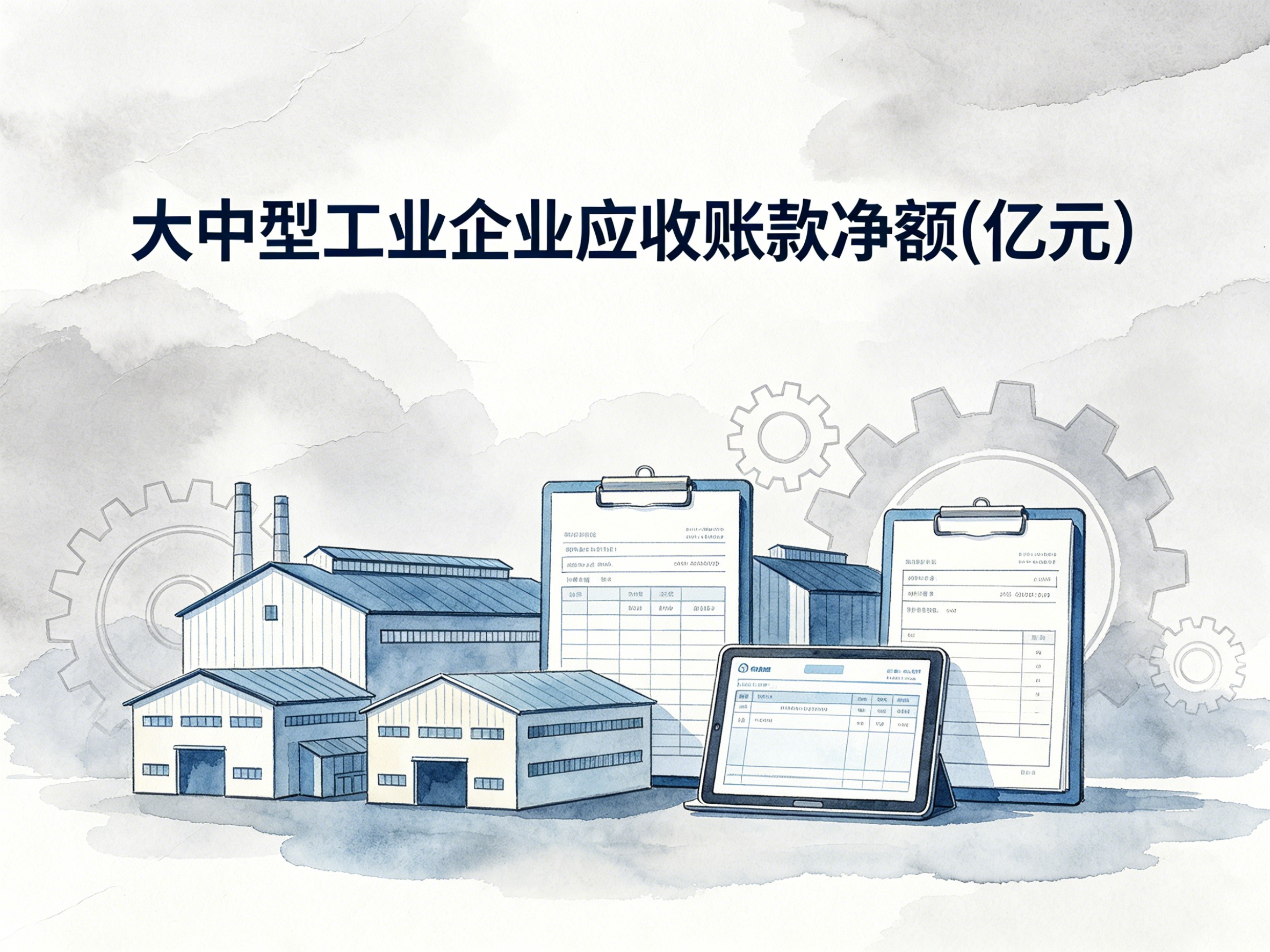 2000-2024年中国大中型工业企业应收账款净额数据集