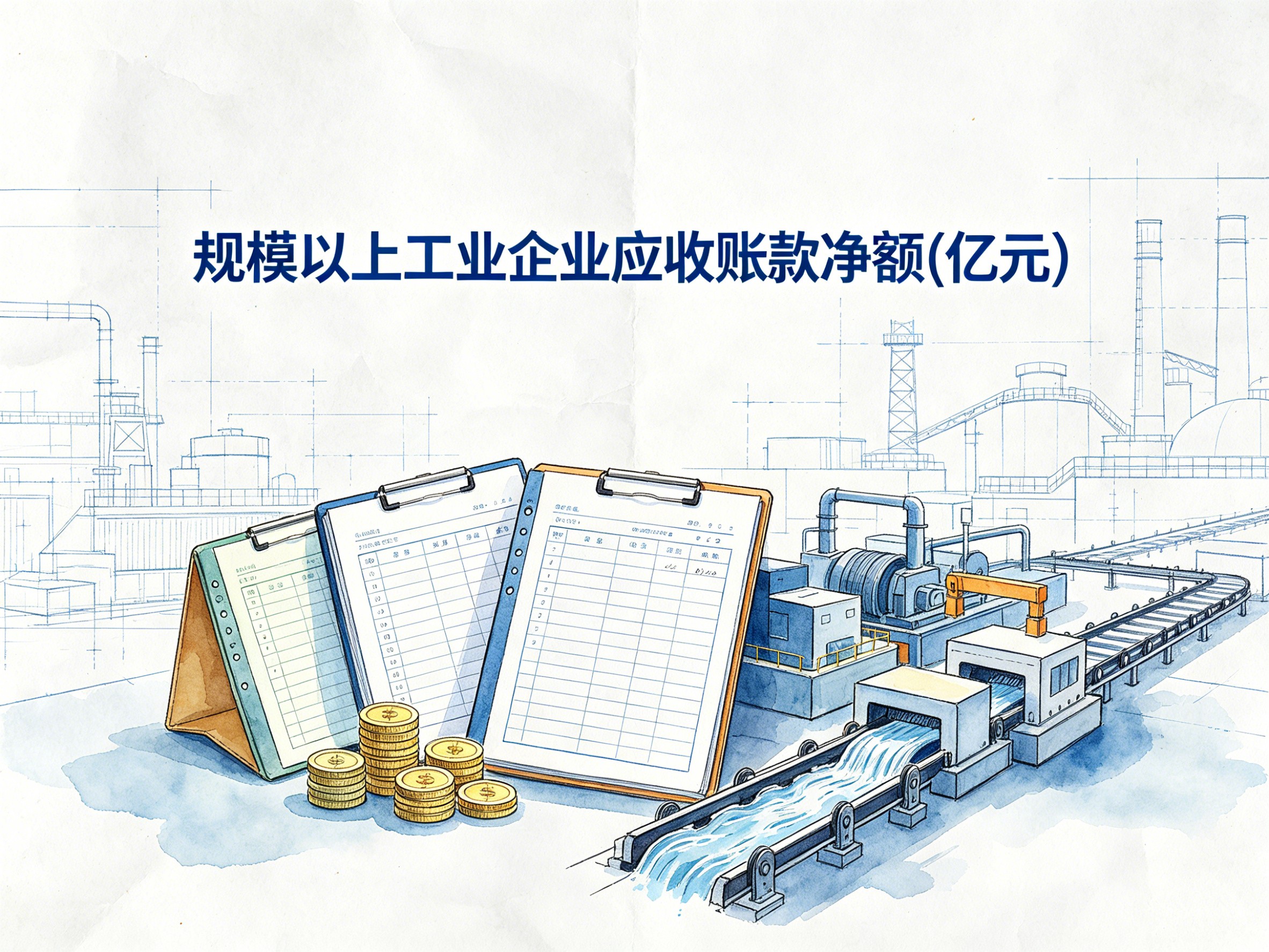 2000-2024年中国规模以上工业企业应收账款净额数据集