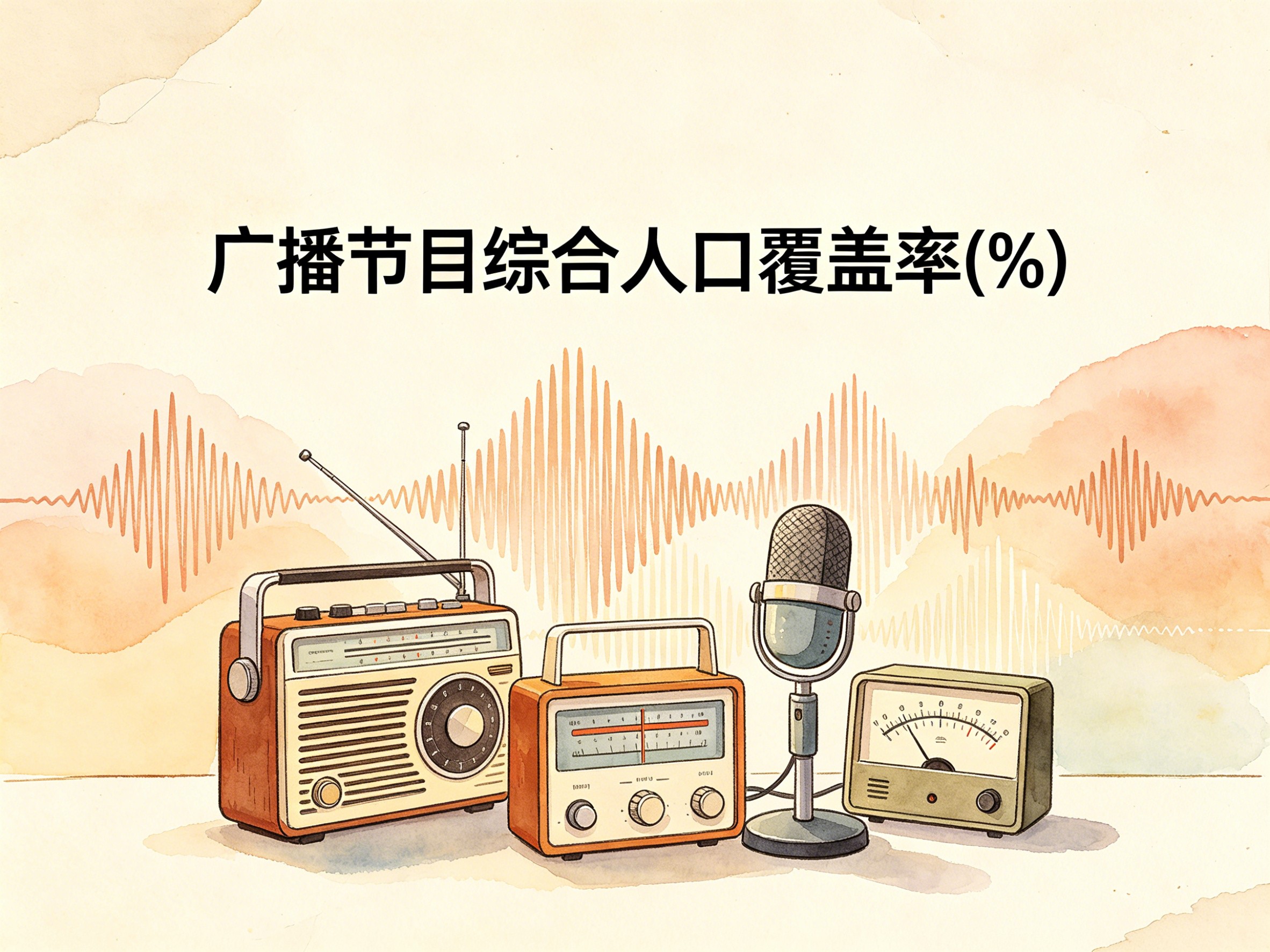 1960-2024年中国广播节目综合人口覆盖率数据集
