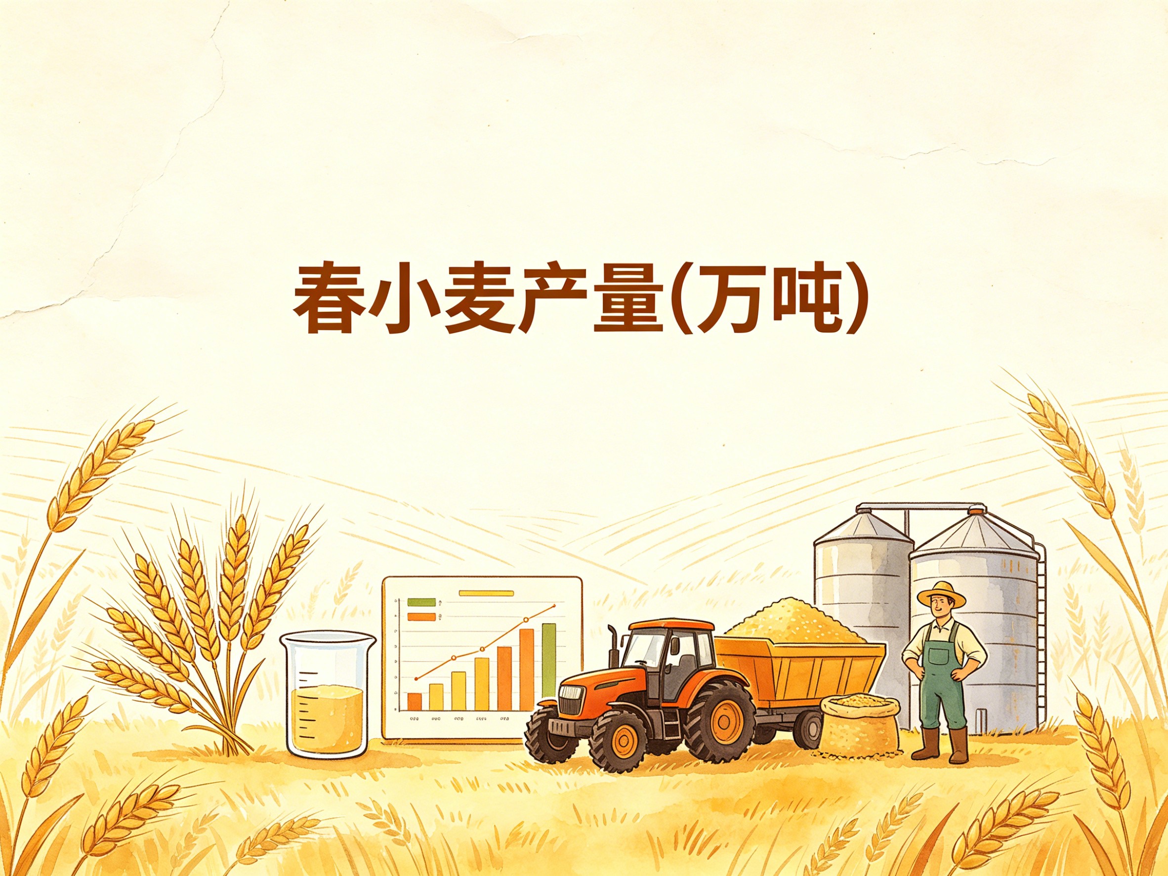 1978-2022年中国春小麦产量数据集