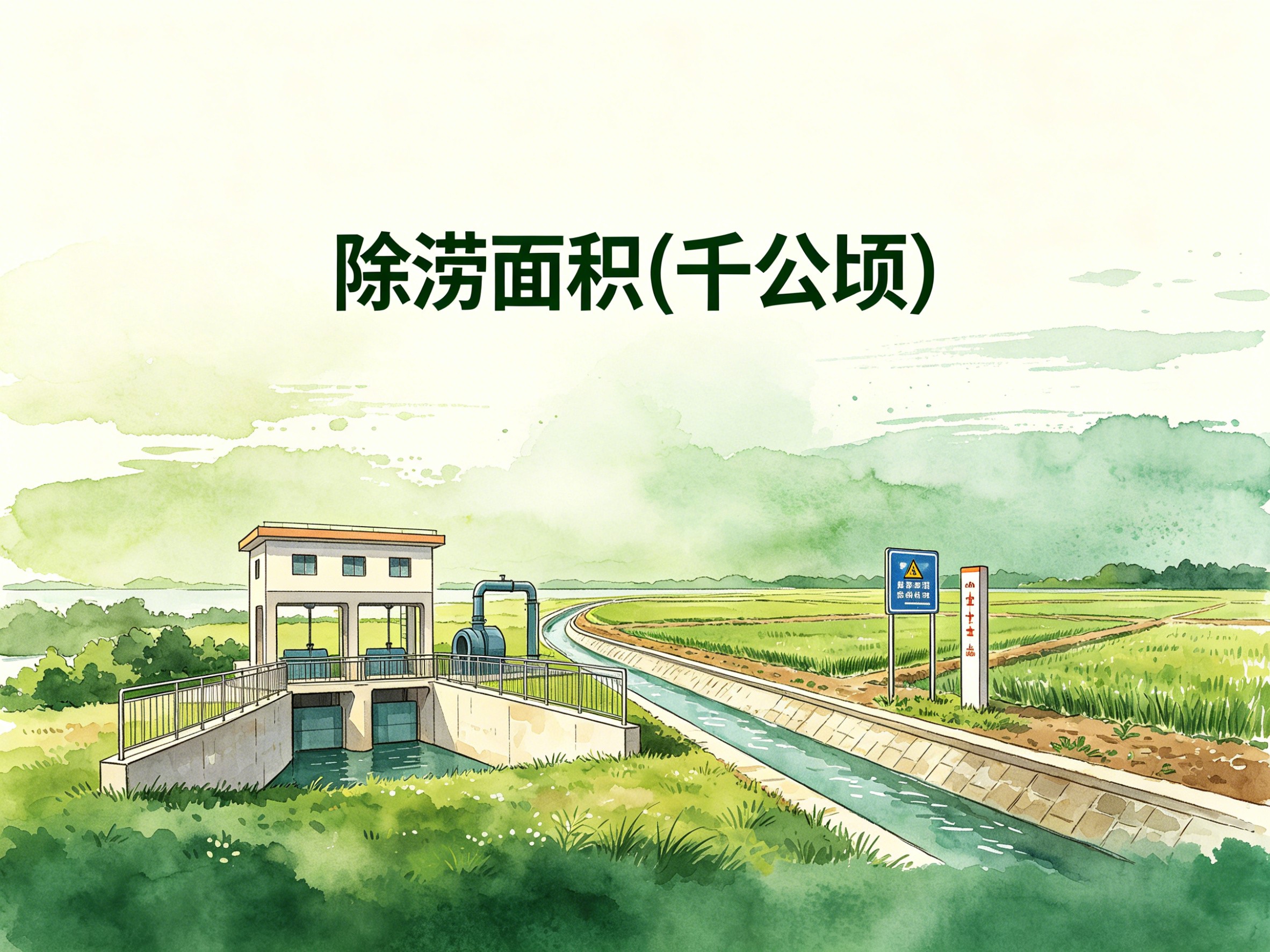 1987-2024年中国除涝面积数据集